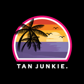 Tan Junkie Logo Brand