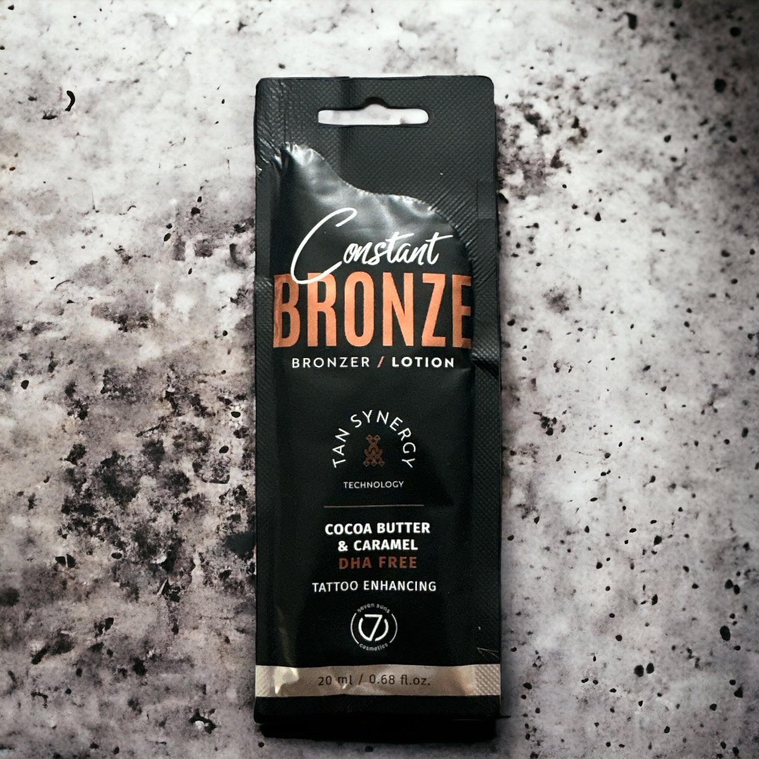 Constant Bronze DHA-Free Bronzer Lotion - 20ml Sachet - Tan Junkie