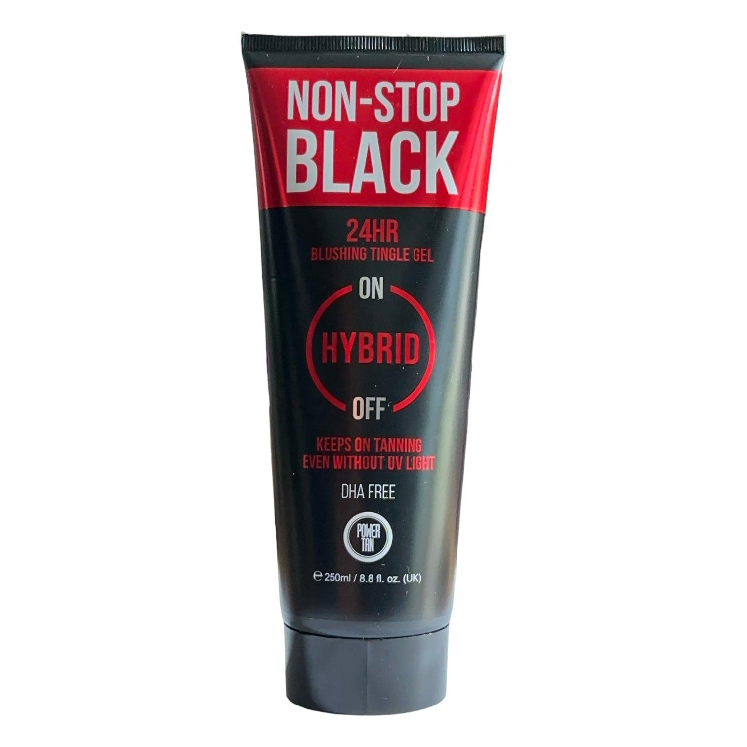Non-Stop Black Hybrid Tingle Gel - Tan Junkie