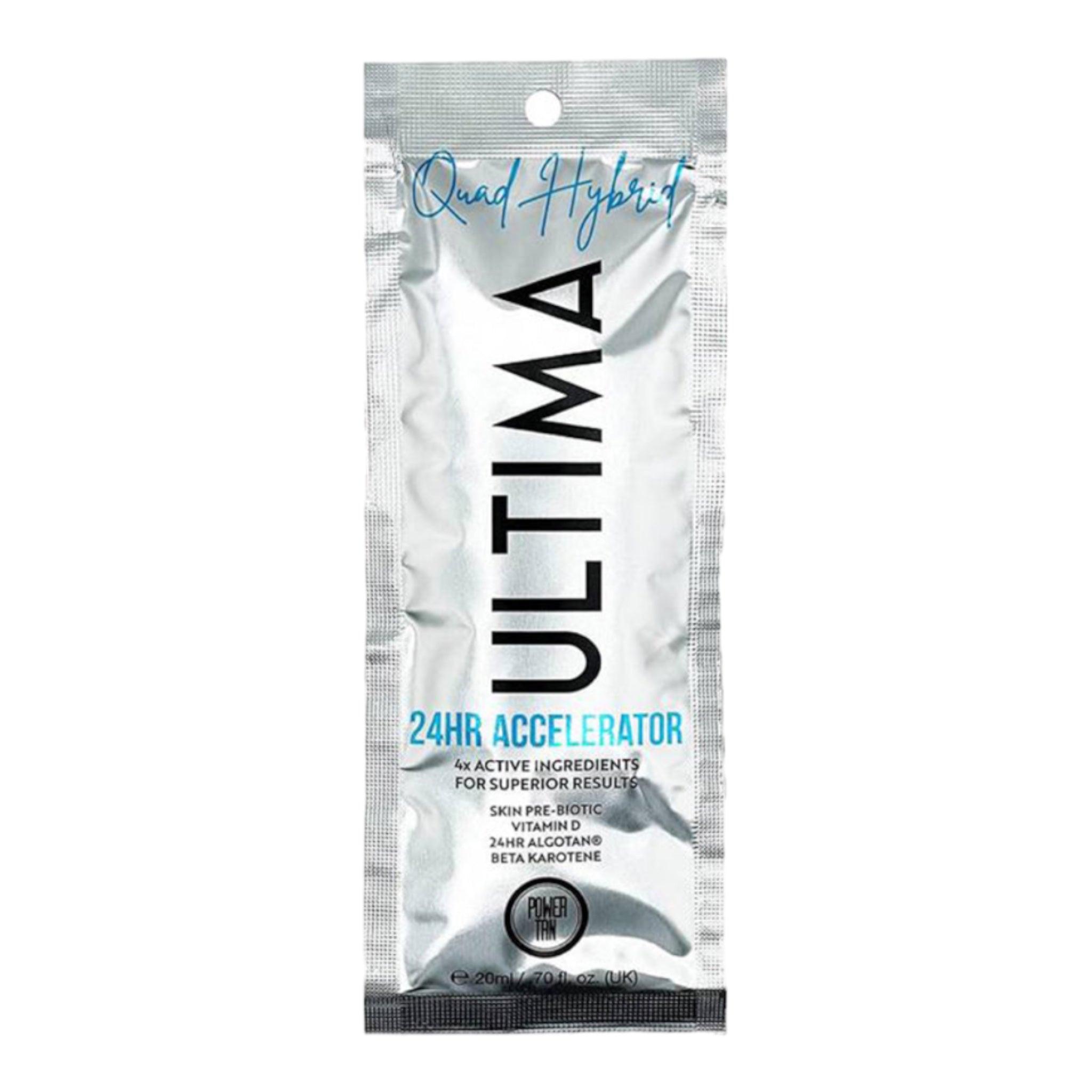 Ultima Quad Hybrid Accelerator Sachet 20ml - Tan Junkie