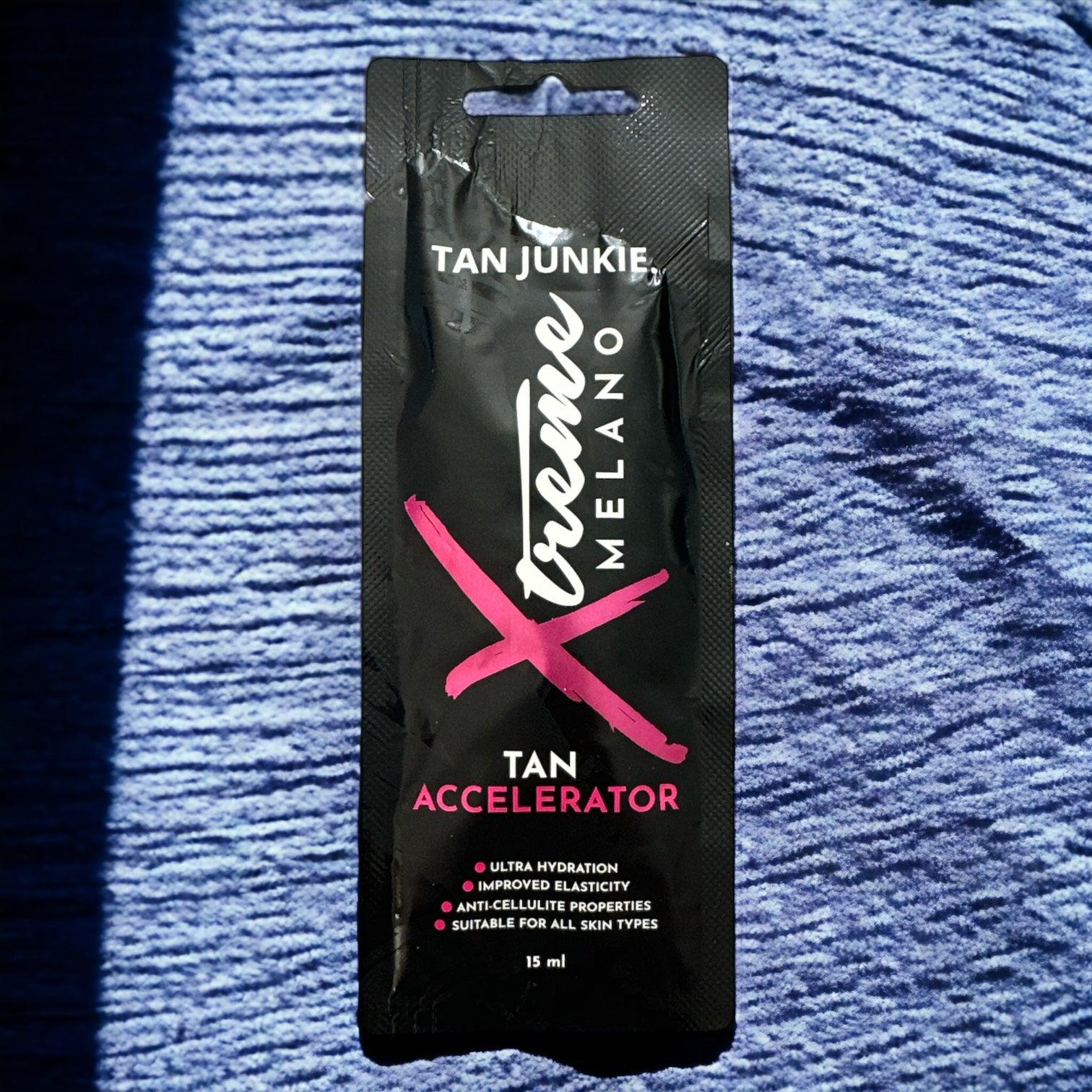 Xtreme Melano - 15ml Sunbed Cream Sachets - Tan Junkie