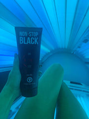 Non-Stop Black Hybrid Tingle Gel - Tan Junkie