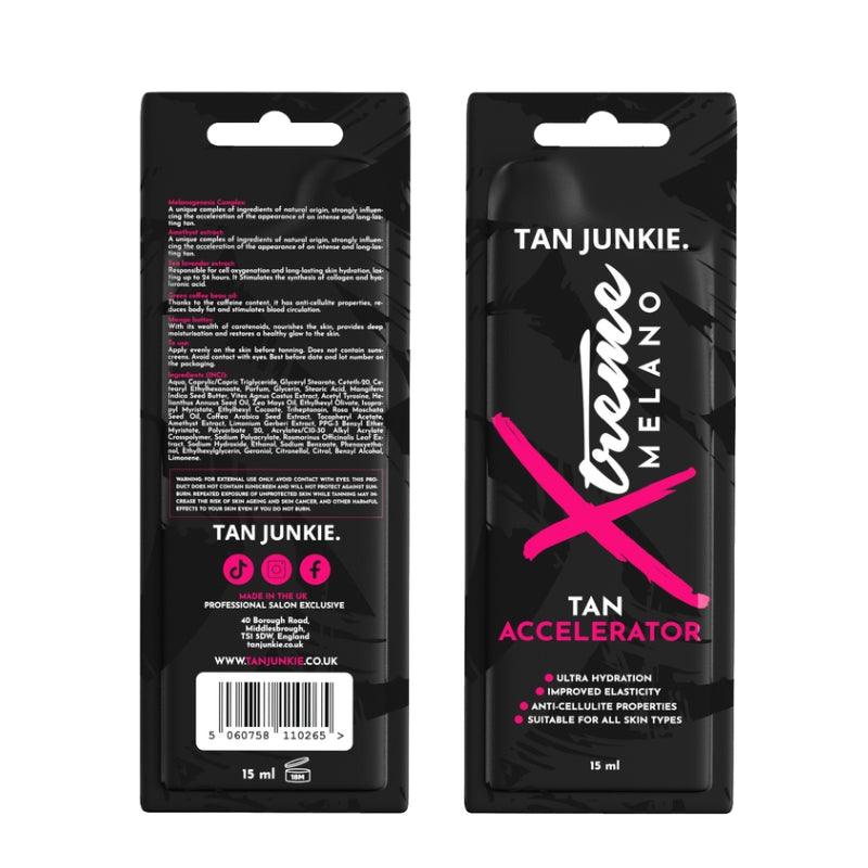 Xtreme Melano - 15ml Sunbed Cream Sachets - Tan Junkie